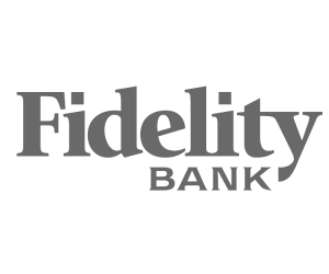 Fidelity Bank Grey Scale Logo