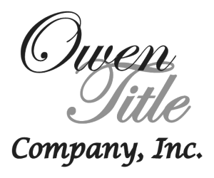 Owen Title Company Grey Scale Logo
